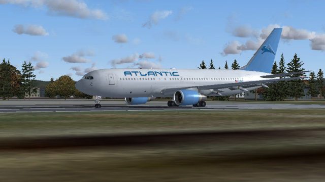 Screenshot 1 — Boeing 767-200 Atlantic Aviation Virtual Airlines