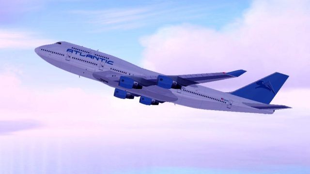 Screenshot 1 — Boeing 747-400 Atlantic Aviation Virtual Airlines