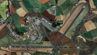 Screenshot 1 — EGDA RAF Brawdy Airport Scenery