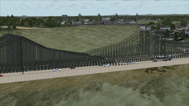 Screenshot 1 — Connecticut River Bridges Scenery