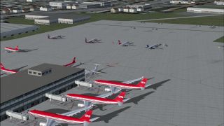 Screenshot 1 — Dusseldorf International Scenery