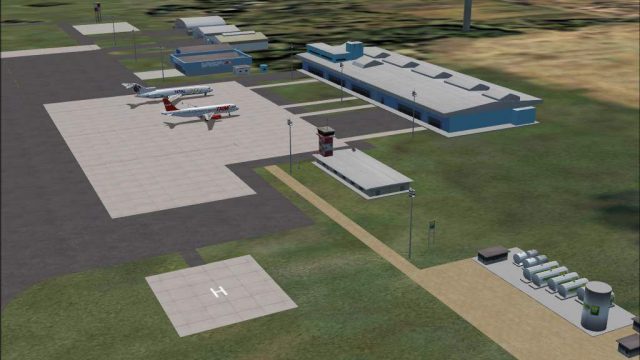 Screenshot 1 — Porto Velho Int'l Airport Scenery