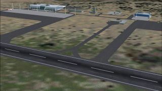 Screenshot 2 — Palmas Airport Scenery