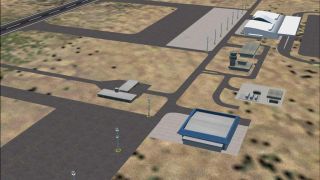 Screenshot 1 — Palmas Airport Scenery