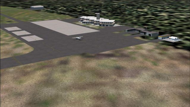Screenshot 1 — Macapa 2005 Airport Scenery