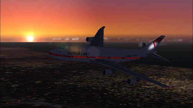 Screenshot 1 — Boeing 747-400 Martinair Cargo