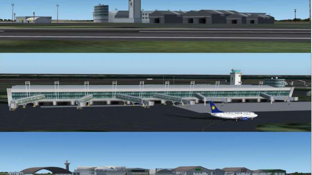 Screenshot 1 — Belem Airport Scenery