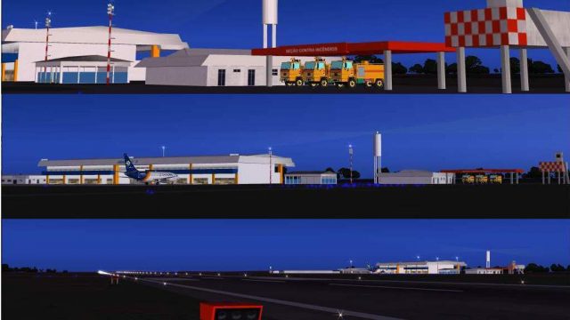 Screenshot 1 — Aracaju Airport Scenery