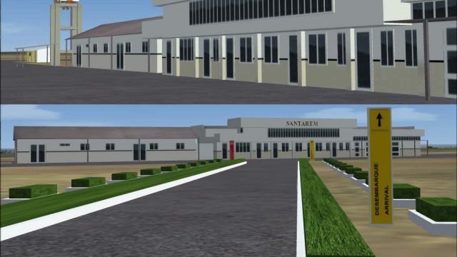 Screenshot 1 — Santarem Airport Scenery