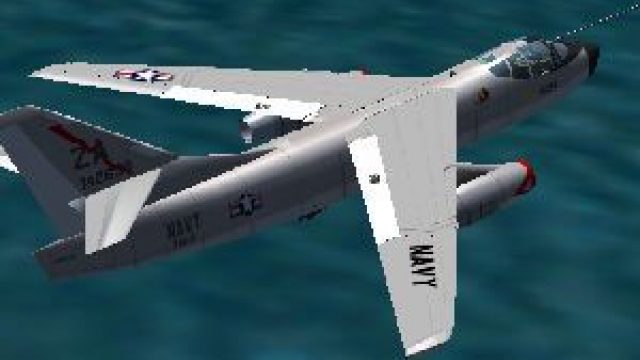 Screenshot 1 — FS2004/FS2002/CFS2 KA-3B Skywarrior Tanker