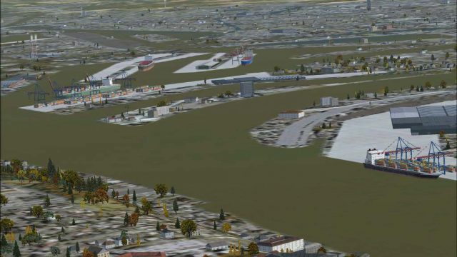 Screenshot 1 — Uetersen Airport Scenery
