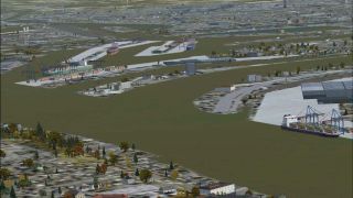 Screenshot 1 — Uetersen Airport Scenery