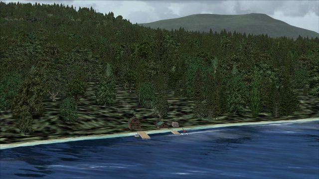 Screenshot 1 — Cozy Cabin Scenery