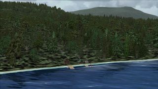 Screenshot 1 — Cozy Cabin Scenery