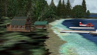 Screenshot 2 — Cozy Cabin Scenery