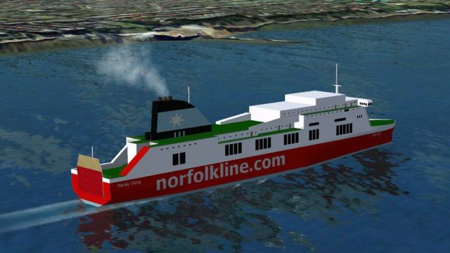 Screenshot 1 — Irish Sea Ferries Scenery