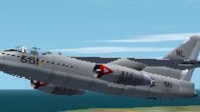 Screenshot 1 — FS2004/FS2002/CFS2 A-3B Heavy Attack Skywarrior Bomber