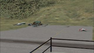 Screenshot 2 — Courchevel Airport Scenery