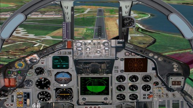 Screenshot 1 — EGDC RAF Chivenor Airport Scenery