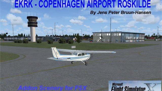 Screenshot 1 — Roskilde Airport Scenery