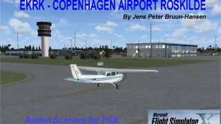 Screenshot 1 — Roskilde Airport Scenery