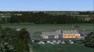 Screenshot 1 — Telgte Airport Scenery