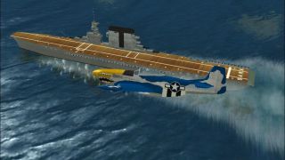 Screenshot 1 — USS Saratoga Scenery