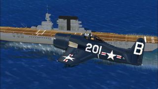 Screenshot 2 — USS Saratoga Scenery