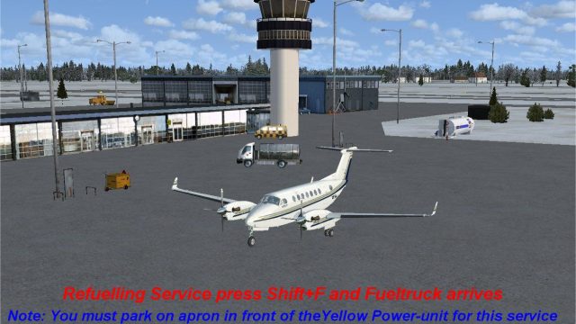 Screenshot 1 — Copenhagen Airport Roskilde (Update 1) Scenery