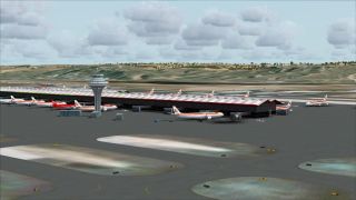 Screenshot 14 — Madrid Barajas Airport Scenery