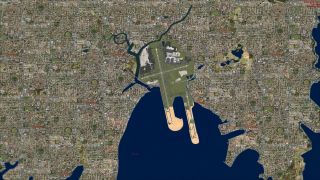 Screenshot 1 — Kingsford Smith Int'l Airport Scenery