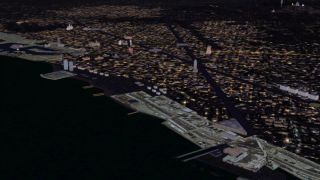 Screenshot 2 — SpainFsX Night Textures Scenery
