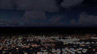 Screenshot 3 — SpainFsX Night Textures Scenery