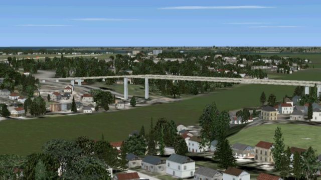 Screenshot 1 — Kiel-Canal Scenery