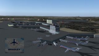 Screenshot 3 — Bradley International Airport Scenery