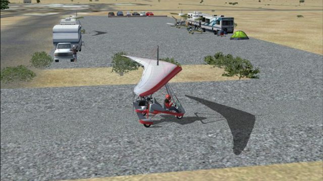 Screenshot 1 — Steve's Airpark X Scenery
