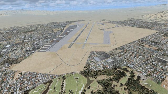 Screenshot 1 — Nellis Air Force Base Scenery