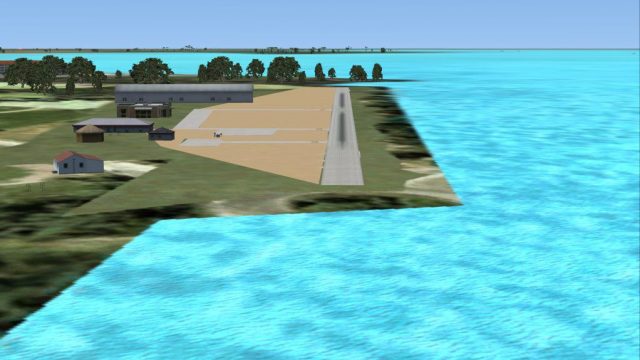 Screenshot 1 — Belize City Municipal Airport Scenery