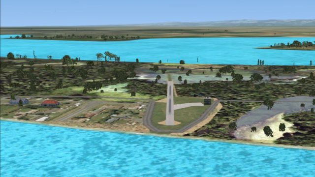 Screenshot 1 — Placencia Municipal Airport Scenery