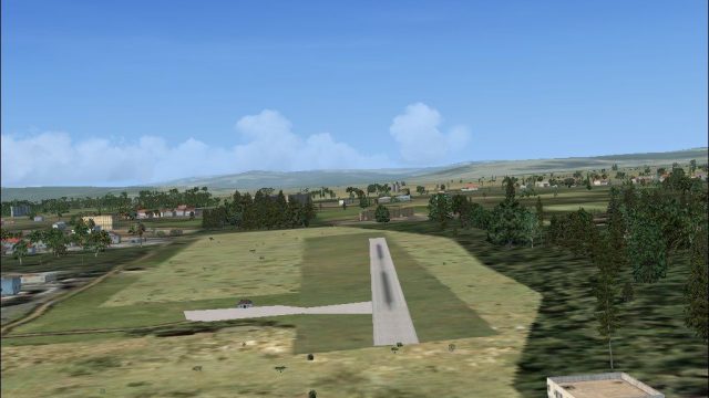 Screenshot 1 — Dangriga Airport Scenery