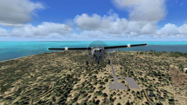 Screenshot 1 — Caye Caulkner Airstrip Scenery