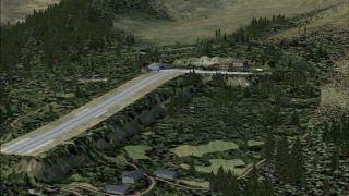 Screenshot 1 — French Alps Altiports Scenery