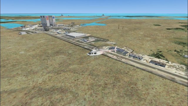 Screenshot 1 — KSC Launch Complex 39 Scenery