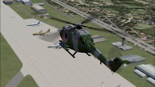 Screenshot 1 — Bierset/Liege Airport Scenery