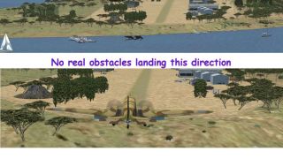 Screenshot 1 — Sunrise Beach Airport Scenery