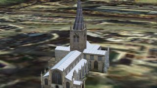 Screenshot 1 — Chesterfield Parish Curch Scenery