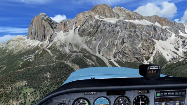 Screenshot 1 — Tofane Mountains Group Scenery
