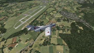 Screenshot 1 — Sliac Airport Scenery