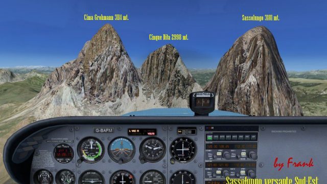 Screenshot 1 — Sassolungo Group Scenery