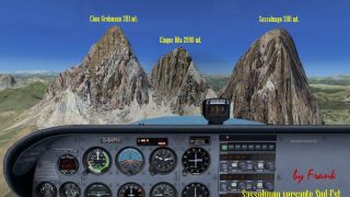 Screenshot 1 — Sassolungo Group Scenery